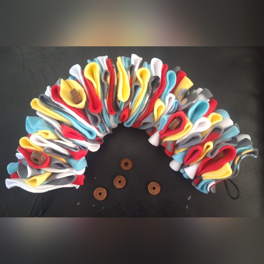 Twisted Snuffle Rope, Treat Dispenser, Enrichment Puzzle Dog Toy